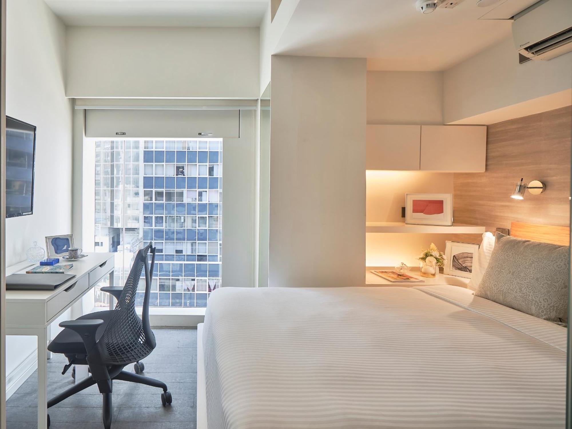 V Causeway Bay Aparthotel Hongkong Exteriör bild