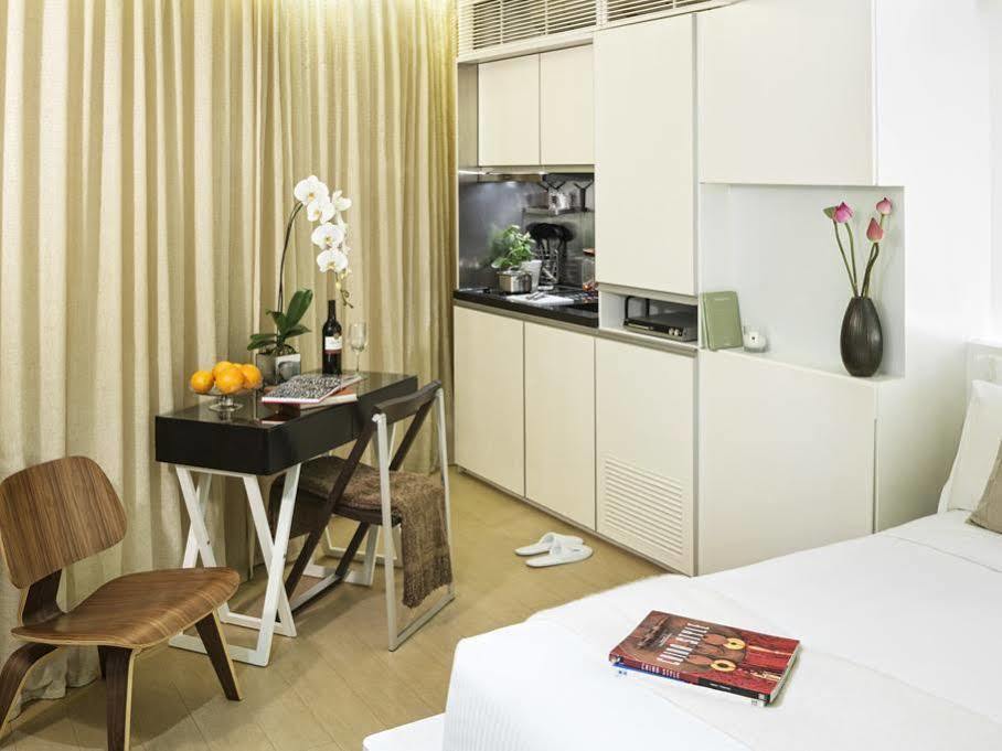 V Causeway Bay Aparthotel Hongkong Exteriör bild